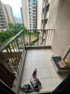 Balcony Image of 760 Sq.ft 1.5 BHK Apartment / Flat for rent in Long Island, Charholi Budruk Pune for Rs. 19000