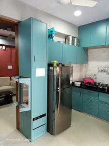 Kitchen Image of 1134 Sq.ft 2 BHK Apartment / Flat for sale in Shyam Shree Radhe Krishna Heritage Phase 1, Vastral Ahmedabad for Rs. 4550000