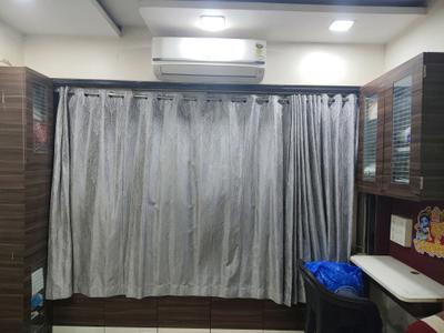 Bedroom Image of 530 Sq.ft 1 BHK Apartment / Flat for rent in Kasarvadavali Thane for Rs. 18000
