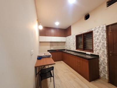 Kitchen Image of 500 Sq.ft 1 BHK Builder Floor for rent in JP Nagar Bengaluru for Rs. 25000