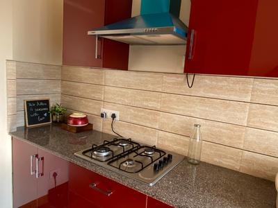 Kitchen Image of 1015 Sq.ft 1 BHK Apartment / Flat for sale in Pushpanjali Imperial Heights, Mussoorie Road Dehradun for Rs. 8500000
