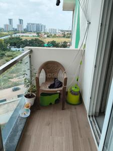 Balcony Image of 1088 Sq.ft 2 BHK Apartment / Flat for sale in Mana Macasa Emerald by Mana Projects Pvt Ltd, Choodasandra Bengaluru for Rs. 12700000