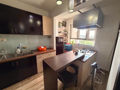 Kitchen Image of 1500 Sq.ft 3 BHK Apartment / Flat for rent in Thevara Kochi for Rs. 53000