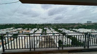 Balcony Image of 2063 Sq.ft 3 BHK Apartment / Flat for rent in Allied Imperial Avenue, Sanath Nagar Hyderabad for Rs. 45000