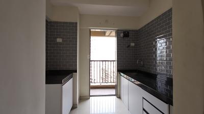 Kitchen Image of 480 Sq.ft 1 BHK Apartment / Flat for sale in Raunak City Sector IV D9, Kalyan West Kalyan for Rs. 4200000