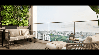 Image of 1500 Sq.ft 3 BHK Apartment / Flat for sale in Nahar Chandi Valley Phase I, Powai, Mumbai for Rs. 35500000