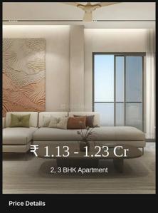 Bedroom Image of 1117 Sq.ft 2 BHK Apartment / Flat for sale in Kakkanad Kochi for Rs. 9500000