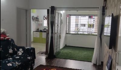 Balcony Image of 900 Sq.ft 2 BHK Apartment / Flat for rent in Spine Road Pune for Rs. 18000