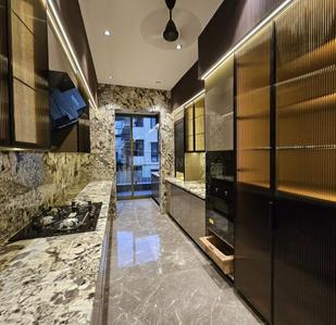 Kitchen Image of 3380 Sq.ft 4 BHK Apartment / Flat for sale in DLF Trinity Towers, Sector 53 Gurgaon for Rs. 79000000