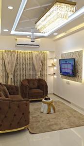 Hall Image of 455 Sq.ft 1 BHK Apartment / Flat for rent in Star Sky Sayba Heights, Kurla East Mumbai for Rs. 45000
