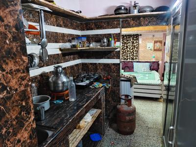 Kitchen Image of 300 Sq.ft 1 BHK Independent House for rent in Malviya Nagar Jaipur for Rs. 15000