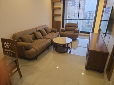 Living Room Image of 1000 Sq.ft 2 BHK Apartment / Flat for rent in DLH Leo Tower, Andheri West Mumbai for Rs. 120000