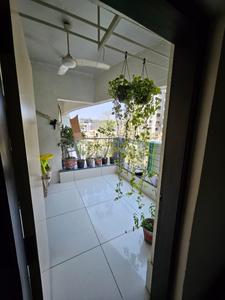 Balcony Image of 1900 Sq.ft 3 BHK Apartment / Flat for sale in City Light Surat for Rs. 12500000