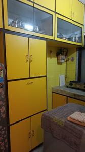 Kitchen Image of 260 Sq.ft 1 RK Apartment / Flat for rent in Borivali West Mumbai for Rs. 22000