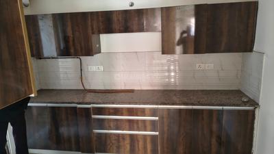 Kitchen Image of 2275 Sq.ft 3 BHK Apartment / Flat for rent in Sunworld Arista, Sector 168 Noida for Rs. 48000