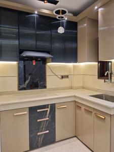 Kitchen Image of 550 Sq.ft 2 BHK Apartment / Flat for sale in Razapur Khurd New Delhi for Rs. 3600000