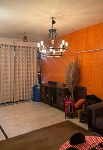 Bedroom Image of 1350 Sq.ft 2 BHK Builder Floor for rent in Sector 17 Gurgaon for Rs. 40000
