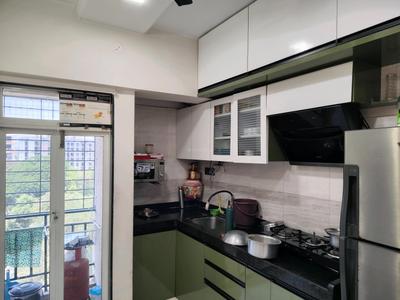 Kitchen Image of 700 Sq.ft 1 BHK Apartment / Flat for sale in Kalwa Thane for Rs. 8000000