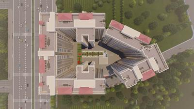 Image of 920 Sq.ft 2 BHK Apartment / Flat for sale in Deep Sky, Vasai East, Vasai for Rs. 5750000