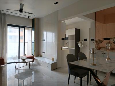 Living Room Image of 1050 Sq.ft 2 BHK Apartment / Flat for sale in Ikon Queens Tower, Mohammed Wadi Pune for Rs. 7100000