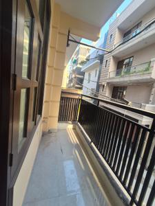 Balcony Image of 700 Sq.ft 2 BHK Builder Floor for rent in Rajpur Khurd Extension New Delhi for Rs. 25000