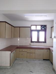 Kitchen Image of 1800 Sq.ft 3 BHK Apartment / Flat for rent in Jhelum Arorvansh Apartments, Sector 5 Dwarka New Delhi for Rs. 52000