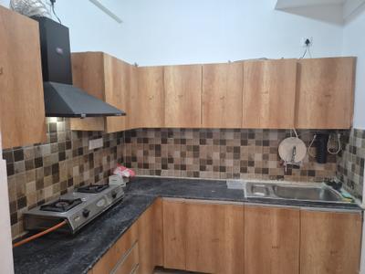 Kitchen Image of 766 Sq.ft 2 BHK Apartment / Flat for rent in Prateek Grand City, Siddharth Vihar Ghaziabad for Rs. 31000