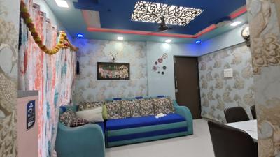Living Room Image of 580 Sq.ft 1 BHK Apartment / Flat for rent in Raunak City, Kalyan West Kalyan for Rs. 17500