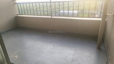 Balcony Image of 1200 Sq.ft 3 BHK Apartment / Flat for rent in Mantra Montana, Dhanori Pune for Rs. 30000