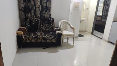 Living Room Image of 850 Sq.ft 1 BHK Apartment / Flat for rent in Sargasan Gandhinagar for Rs. 20000