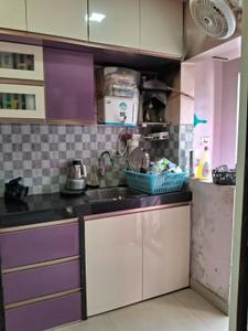 Kitchen Image of 1000 Sq.ft 3 BHK Apartment / Flat for sale in Rajarhat Kolkata for Rs. 6600000