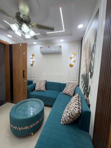 Living Room Image of 500 Sq.ft 1 BHK Builder Floor for rent in Matiala New Delhi for Rs. 15000