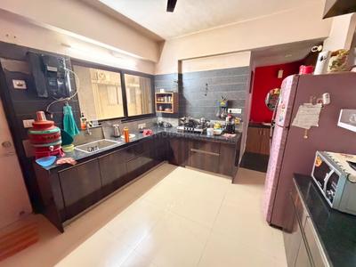 Kitchen Image of 2115 Sq.ft 3 BHK Apartment / Flat for sale in Gala Aria, South Bopal Ahmedabad for Rs. 14500000