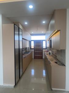 Kitchen Image of 2150 Sq.ft 3 BHK Apartment / Flat for sale in  Chinar Homes, Kishanpura Zirakpur for Rs. 9500000
