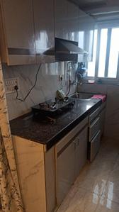 Kitchen Image of 367 Sq.ft 1 RK Studio for rent in DLF Capital Green III, Karampura New Delhi for Rs. 22000