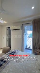 Bedroom Image of 1800 Sq.ft 3 BHK Builder Floor for sale in Model Town New Delhi for Rs. 35000000