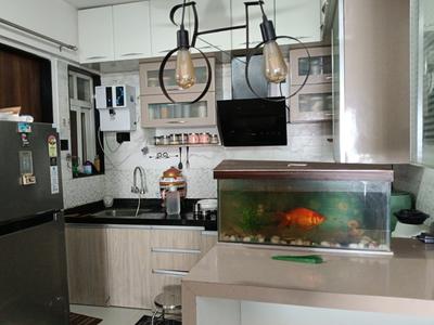 Kitchen Image of 1150 Sq.ft 3 BHK Apartment / Flat for sale in Krisna Nirmaan Amorapolis, Dhanori Pune for Rs. 10000000