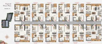 Image of 2140 Sq.ft 3 BHK Apartment / Flat for sale in Patancheru, Sangareddy for Rs. 11200000