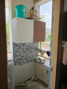 Kitchen Image of 646 Sq.ft 2 BHK Apartment / Flat for sale in Sangath Bliss, Koba Gandhinagar for Rs. 7000000