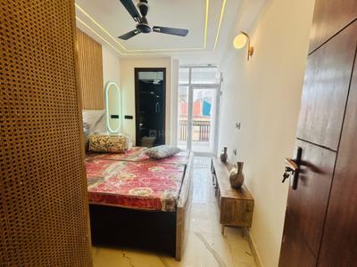Bedroom Image of 504 Sq.ft 1 RK Builder Floor for rent in Saket New Delhi for Rs. 8000