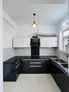 Kitchen Image of 1250 Sq.ft 2 BHK Apartment / Flat for sale in Shiva Motia Huys, Kishanpura Zirakpur for Rs. 6190000