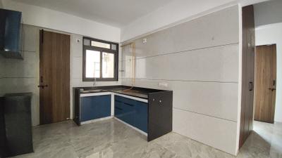 Kitchen Image of 1450 Sq.ft 3 BHK Apartment / Flat for rent in Sky Leaf, Vaishno Devi Circle Ahmedabad for Rs. 21999