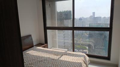 Bedroom Image of 750 Sq.ft 2 BHK Apartment / Flat for rent in DLH Leo Tower, Andheri West Mumbai for Rs. 120000