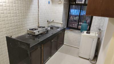 Kitchen Image of 400 Sq.ft 1 RK Apartment / Flat for rent in GHP Powai Vihar Complex, Powai Mumbai for Rs. 32000