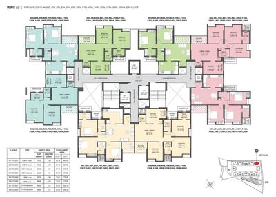 Image of 1015 Sq.ft 2 BHK Apartment / Flat for sale in Gini Vivante, Kiwale, Pune for Rs. 8000000
