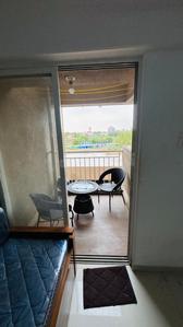 Balcony Image of 610 Sq.ft 1 BHK Apartment / Flat for rent in Ganga Fernhill Phase I, Undri Pune for Rs. 17000