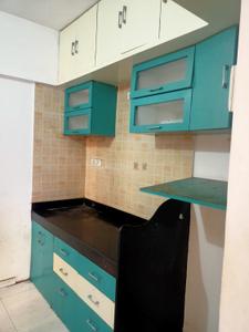 Kitchen Image of 980 Sq.ft 2 BHK Apartment / Flat for rent in GK Silverland Residency, Ravet Pune for Rs. 25000