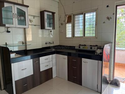 Kitchen Image of 850 Sq.ft 2 BHK Apartment / Flat for rent in Bhosari Pune for Rs. 25000