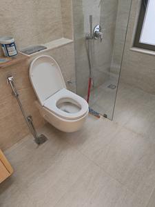 Common Bathroom Image of 809 Sq.ft 2 BHK Apartment / Flat for sale in Adani Ten BKC, Bandra East Mumbai for Rs. 49000000