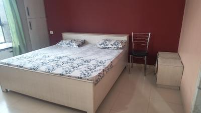 Bedroom Image of 1050 Sq.ft 2 BHK Apartment / Flat for rent in Lunkad Goldcoast, Viman Nagar Pune for Rs. 50000